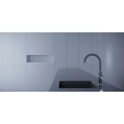 Spültischarmatur Milano chrom schwarz ^ Valblue Outlet