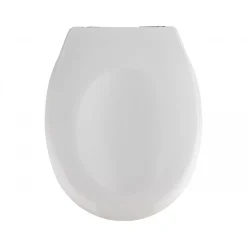 Wc-Sitz Savio,Duroplast,weißmit Absenkautomatik ^ Valblue New