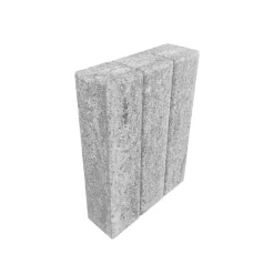Varied Mauer/Palisade weiss-schwarz40x10x10cm Material Beton ^ Diephaus Discount