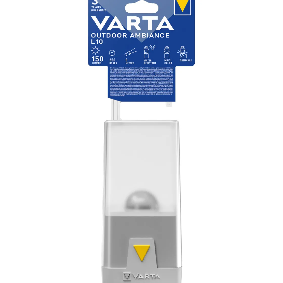 LED-Laterne Outdoor Ambience Lantern L10 ^ Varta