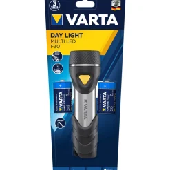 LED-Taschenlampe Day Light Multi LED F30 mit Batterien schwarz ^ Varta Online