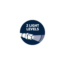 LED-Taschenlampe Indestructible F10 Pro inkl Batteriebestückung ^ Varta New