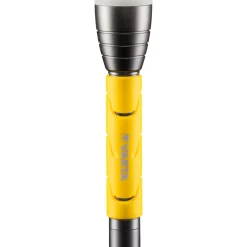 LED-Taschenlampe Outdoor Sports F20 mit Batterien gelb ^ Varta