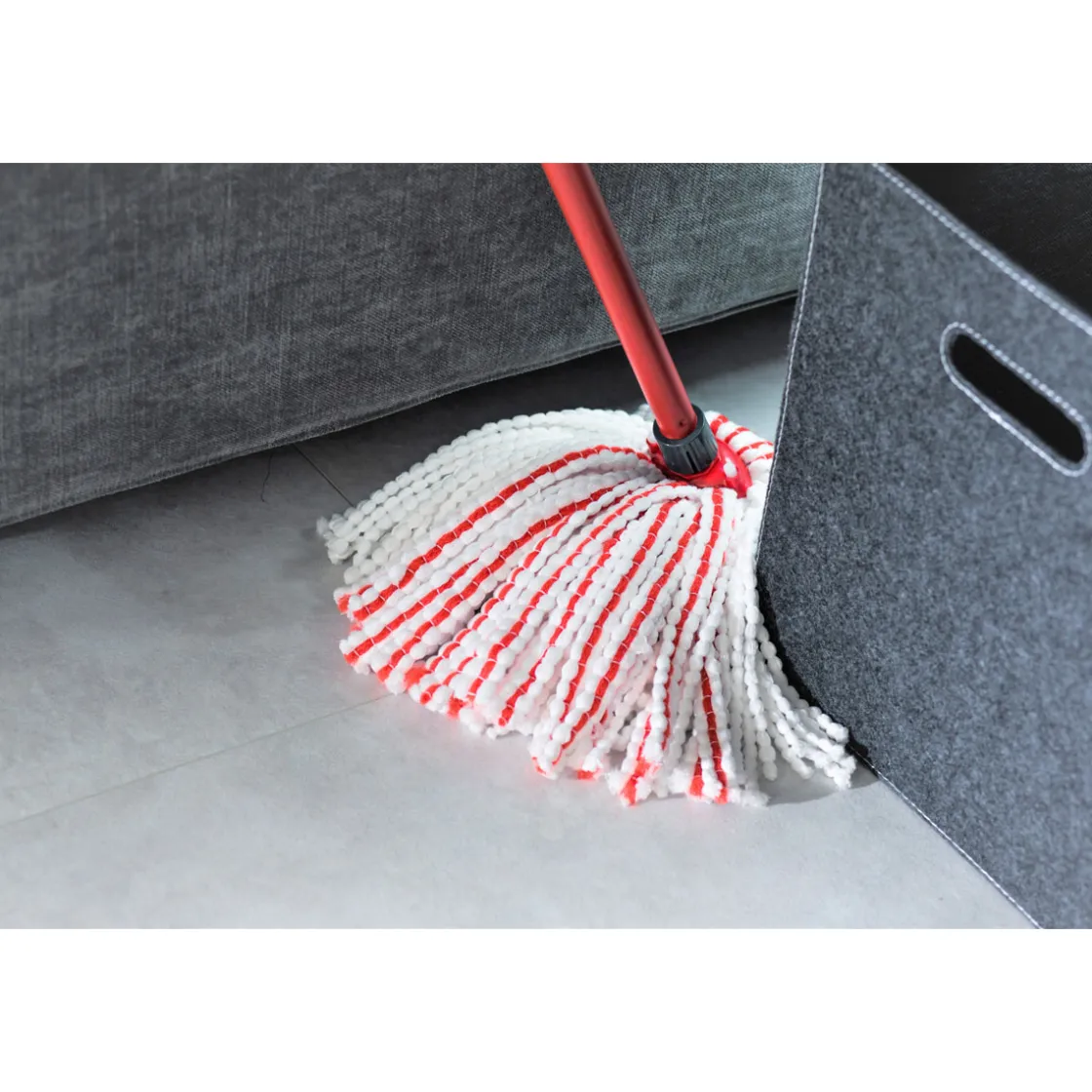Wischmop Supermocio Mikrofaser und Power System ^ Vileda Best
