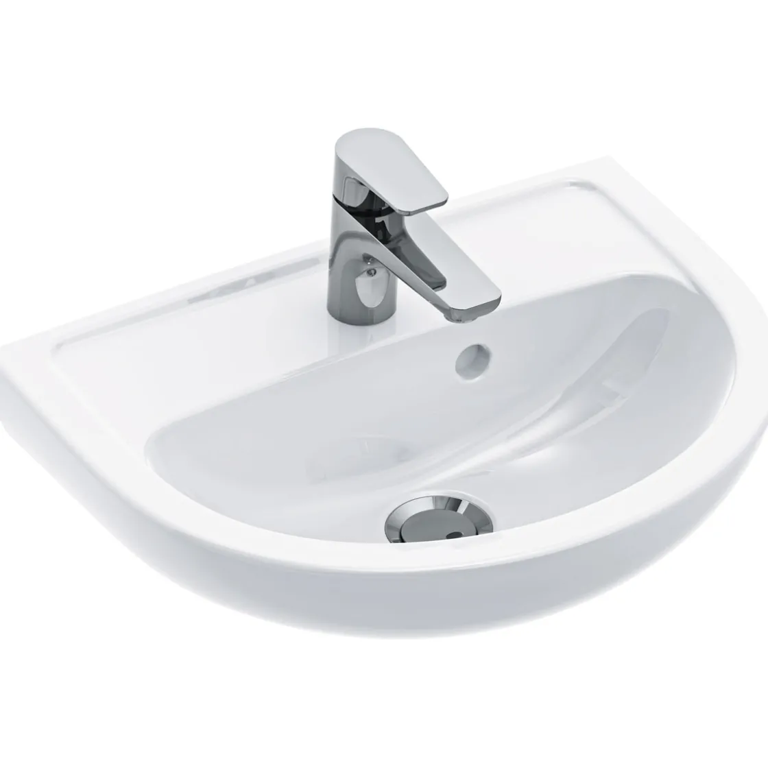 Waschbecken Festival weiß 45 cm ^ Villeroy & Boch New