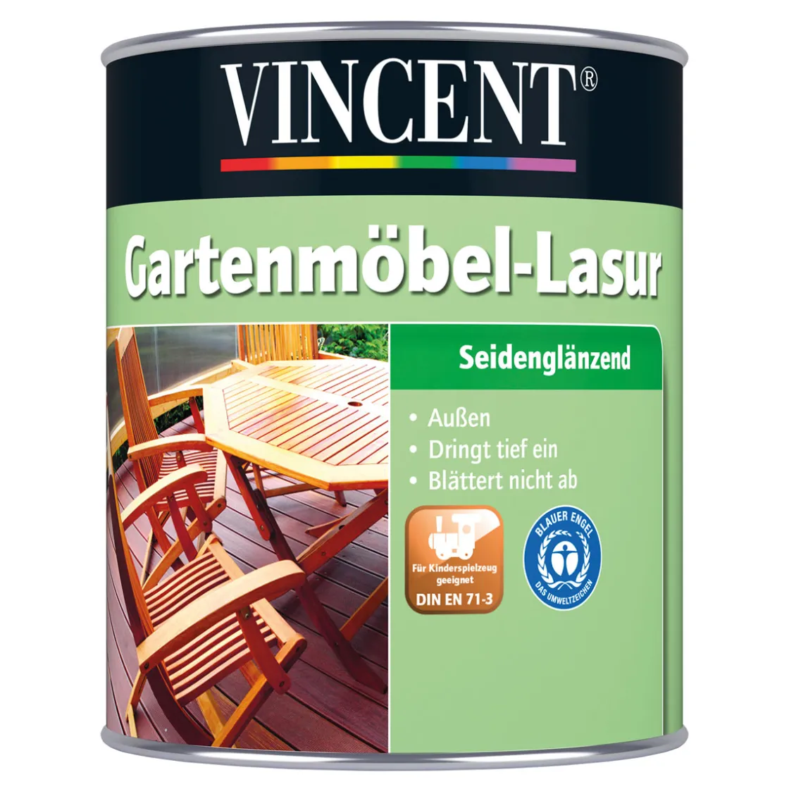Gartenmöbel Lasur kiefer 750 ml ^ Vincent Best