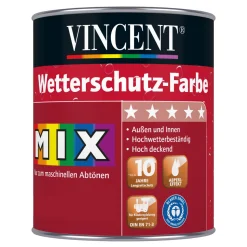 HolzschutzWetterschutzfarbe MIX IT! seidenmatt l ^ Vincent Best