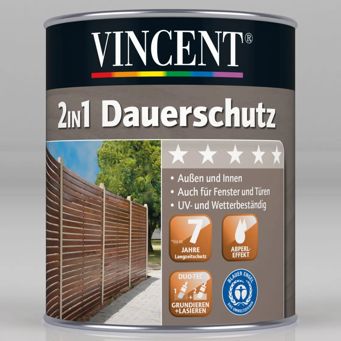 2in1 Dauerschutz Teak L ^ Vincent Hot