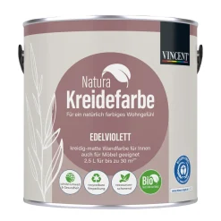 Natura Kreidefarbe Edelviolett matt 2,5 L ^ Vincent Best