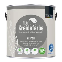 Natura Kreidefarbe Gestein matt 2,5 L ^ Vincent Discount