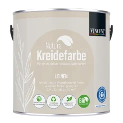 Natura Kreidefarbe Leinen matt 2,5 L ^ Vincent Online