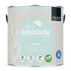 Natura Kreidefarbe Lagune matt 2,5 L ^ Vincent Outlet