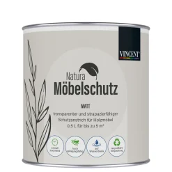 Natura Möbelschutz farblos matt 0,5 L ^ Vincent Discount