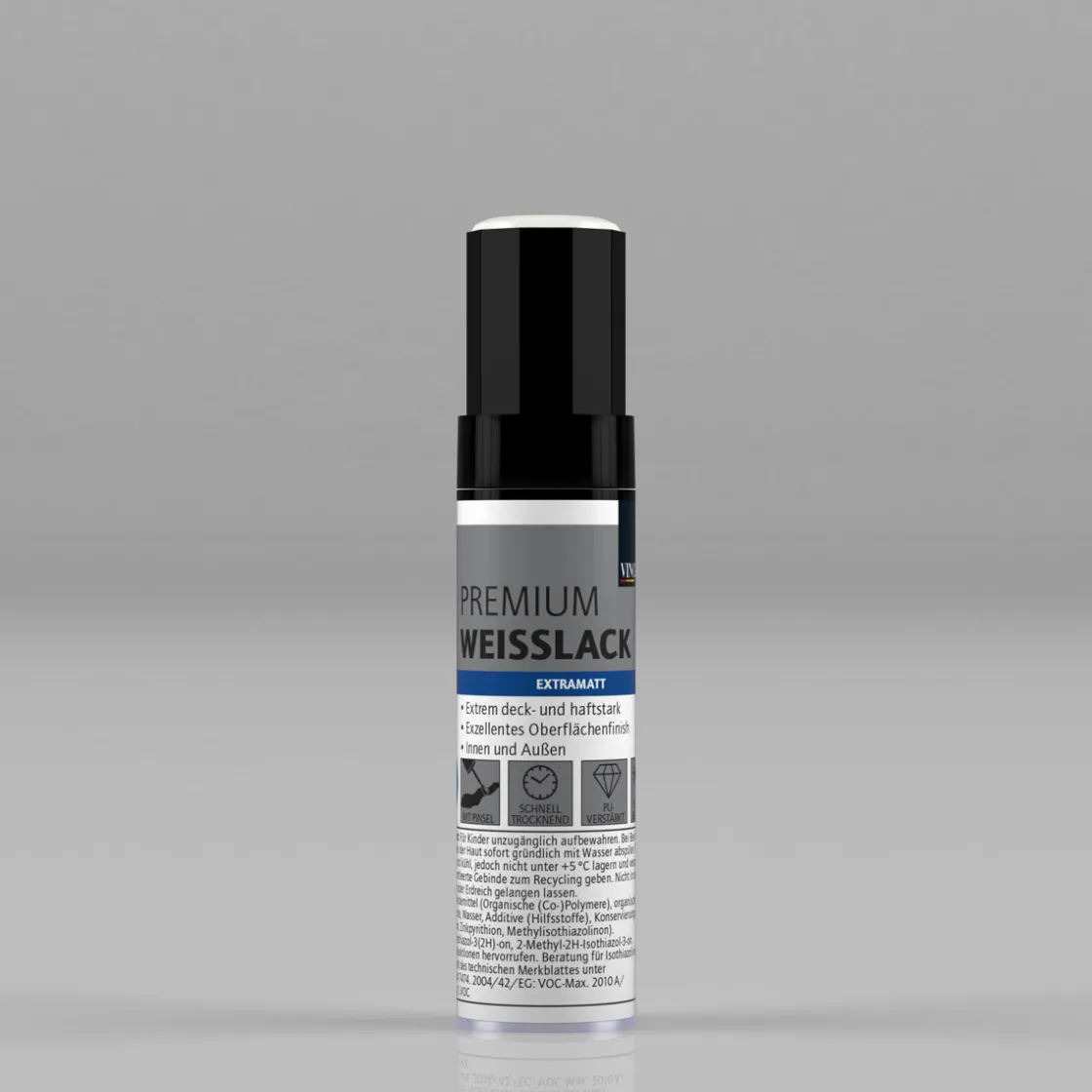 Premium Weißlack RAL 9001 Cremeweiß matt ml ^ Vincent Clearance