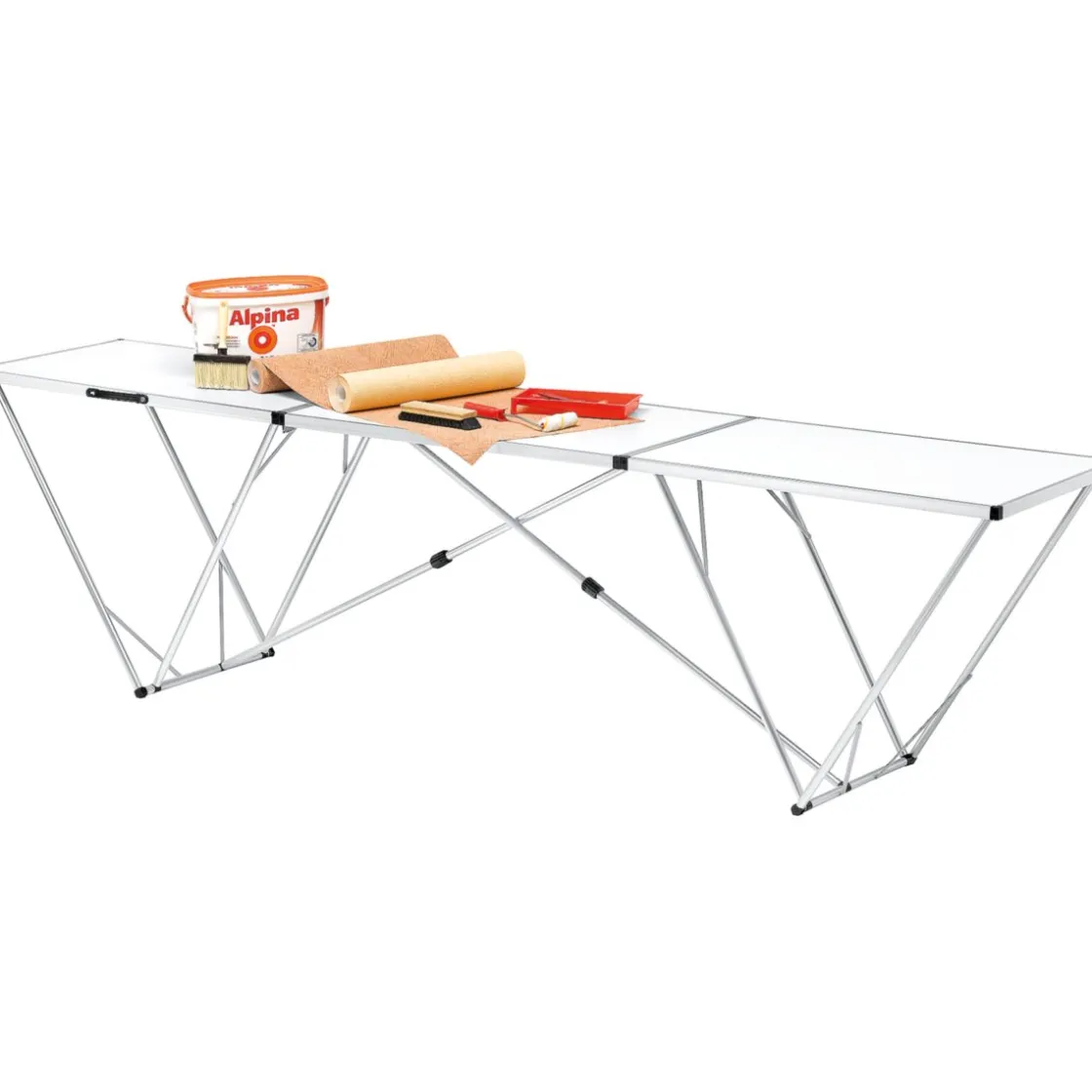 Tapezier- und Mehrzwecktisch 298 x 60 cm ^ Vincent Discount