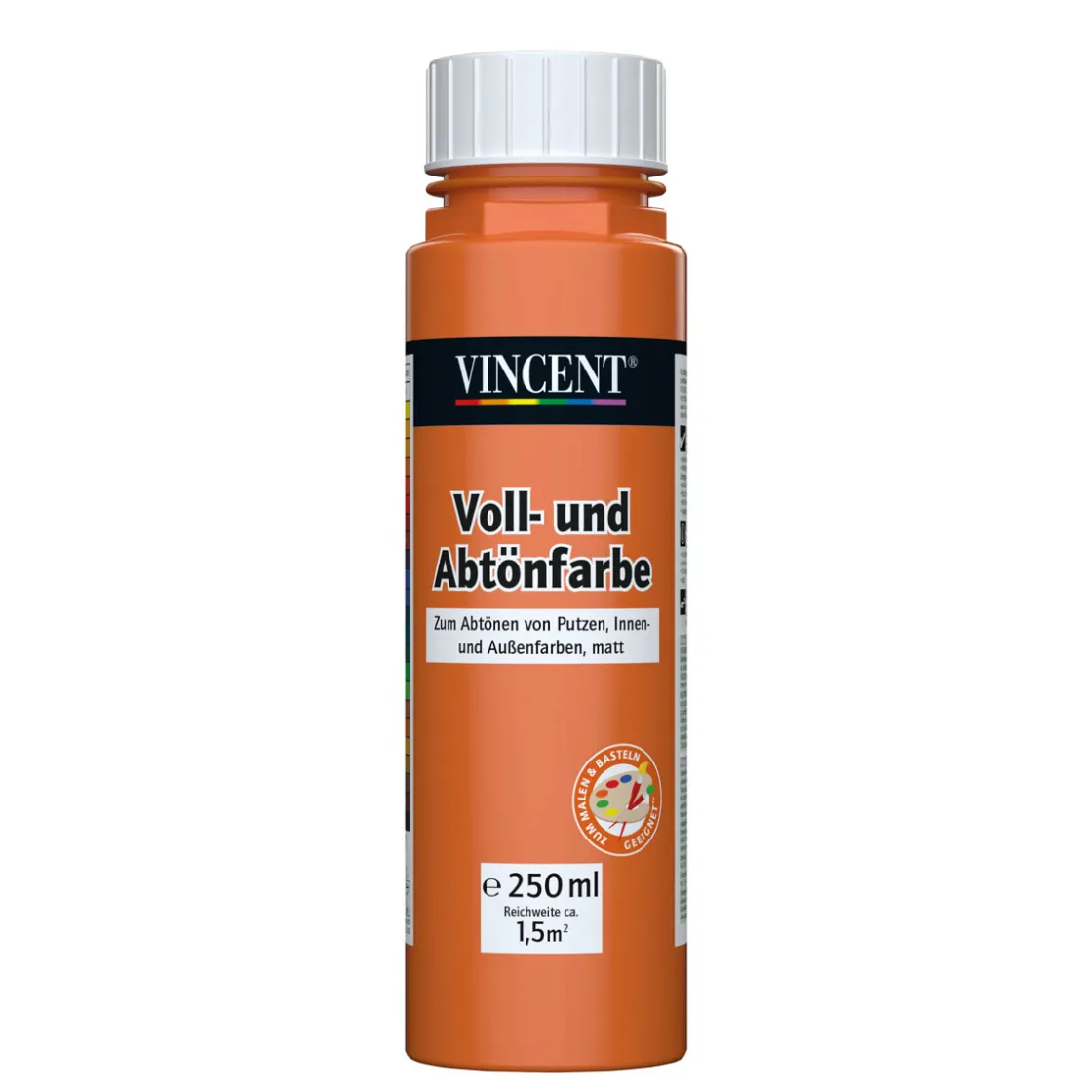 Voll- und Abtönfarbe aprikose L ^ Vincent New