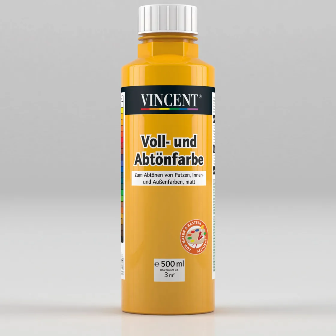Voll- und Abtönfarbe goldgelb L ^ Vincent Hot