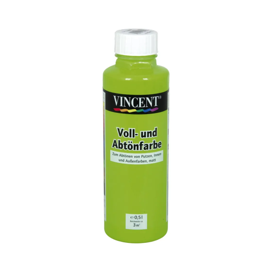 Voll- und Abtönfarbe hellgrün ^ Vincent Hot