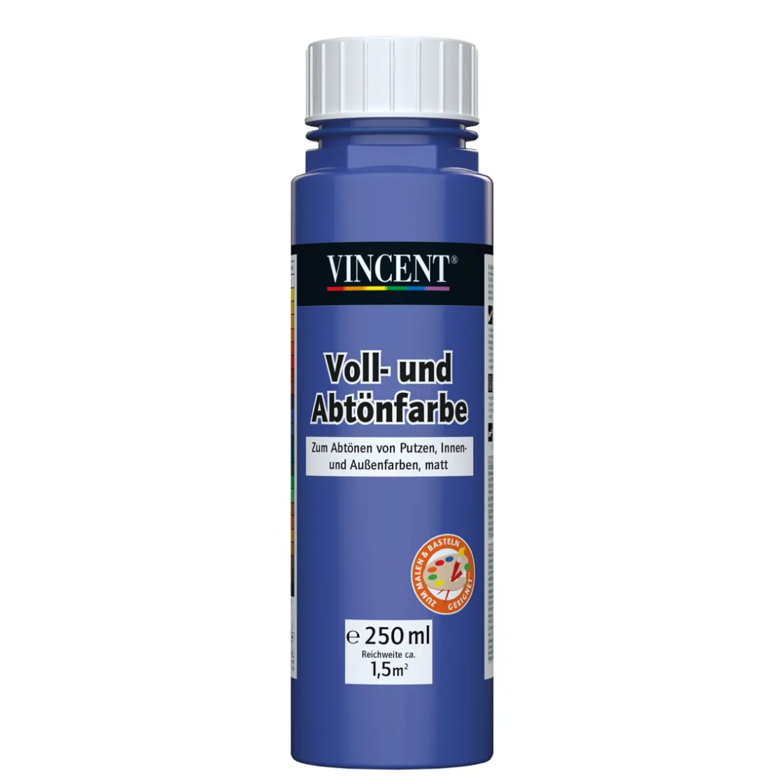 Voll- und Abtönfarbe königsblau L ^ Vincent