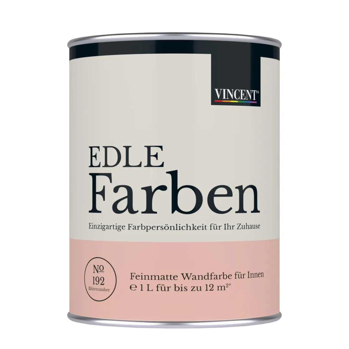 Wandfarbe EDLE Farben Blütenzauber matt 1,0 L ^ Vincent Outlet