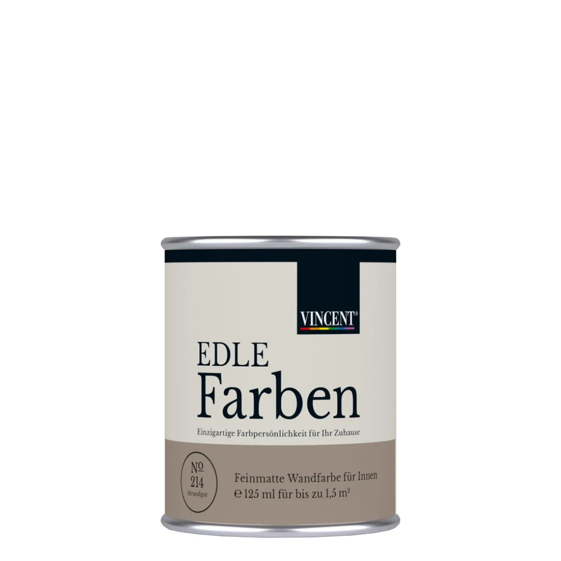 Wandfarbe EDLE Farben Strandgut matt 0,125 L ^ Vincent Outlet