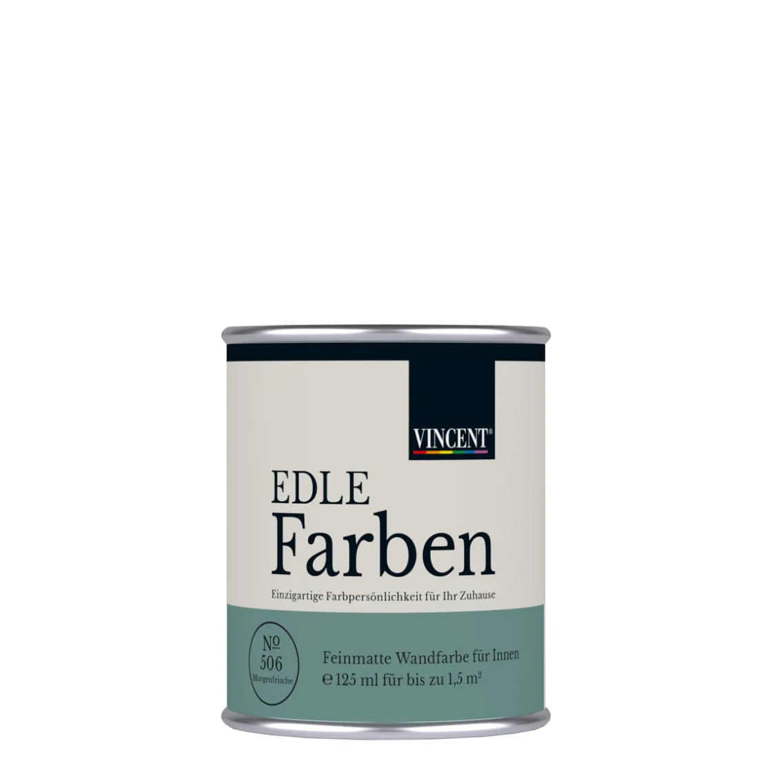 Wandfarbe EDLE Farben Morgenfrische matt 0,125 L ^ Vincent Best
