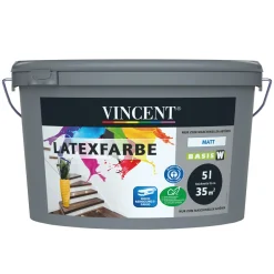 Wandfarbe Latexfarbe Mix It matt 5 L ^ Vincent New