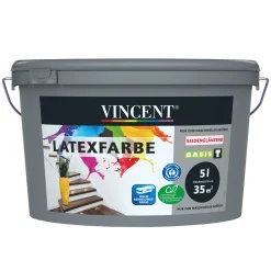 Wandfarbe Latexfarbe Mix It seidenglänzend 5 L ^ Vincent Sale