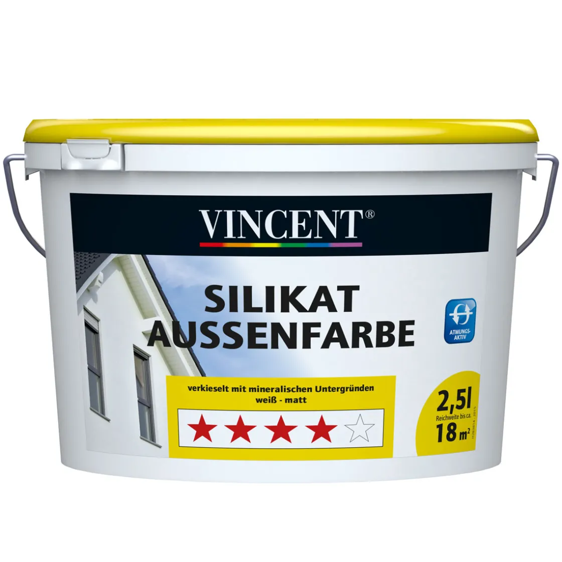 Wand- und Deckenfarbe Silikat Aussenfarbe MIX IT! l ^ Vincent New