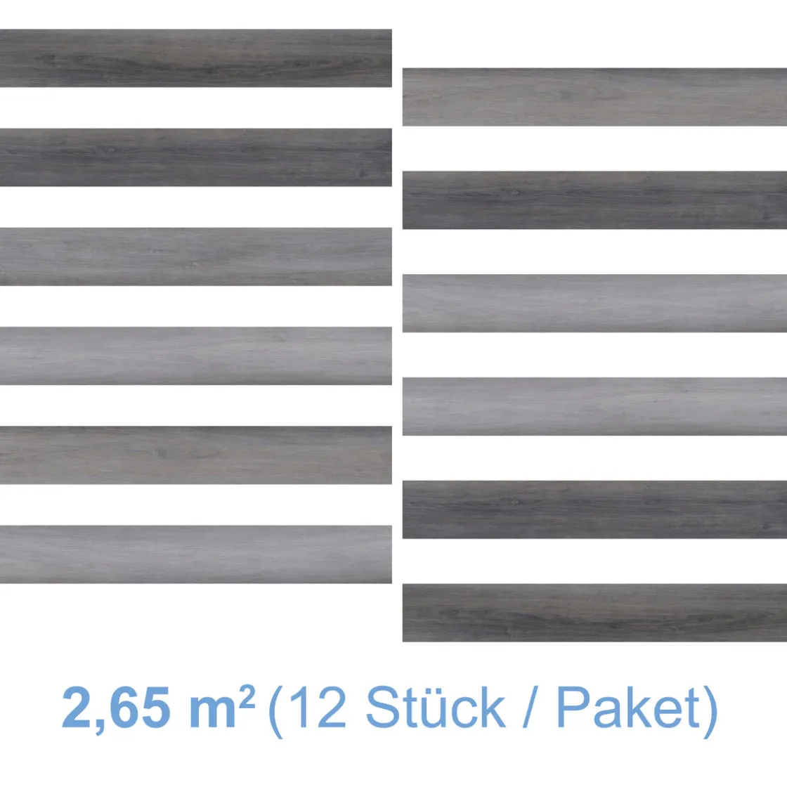 Vinyl SPC Eiche Grauwald 1220 x 181 x 4,5mm ^ Online