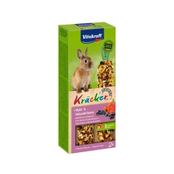Vita Kraecker Wald+Holunderbeere 2St.Zwergkaninchen ^ Vitakraft Best