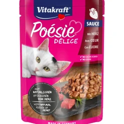 Poesie Delice Sauce Pouch Herz 85 g ^ Vitakraft Discount