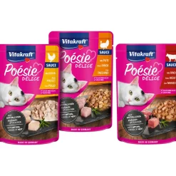 Poesie DeliSauce Multipack Fleisch 6 x 85g ^ Vitakraft Clearance