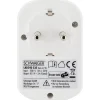 230V Ladeadapter m. Steckd. 2xUSB 3.4Aweiss ^ Schwaiger Best