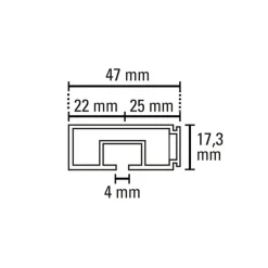 Vorhangschiene GE 1 150cm weiß ^ Gardinia Sale