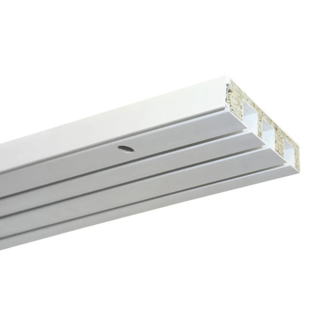 Vorhangschiene GE 3 180cm weiß ^ Gardinia Discount