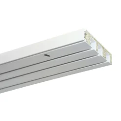 Vorhangschiene GE 3 150cm weiß ^ Gardinia Discount