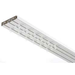 Vorhangschiene GE 3 250cm weiß ^ Gardinia Online