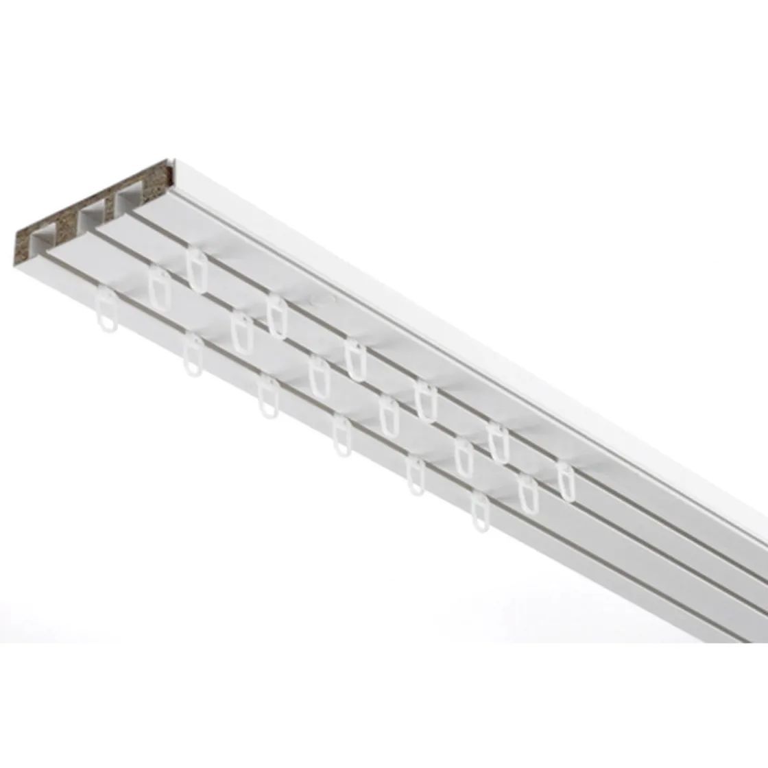 Vorhangschiene GE 3 250cm weiß ^ Gardinia Online