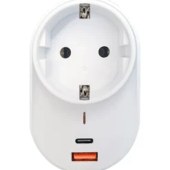 230V Steckdosenadapter USB Typ A+C ^ Schwaiger Best
