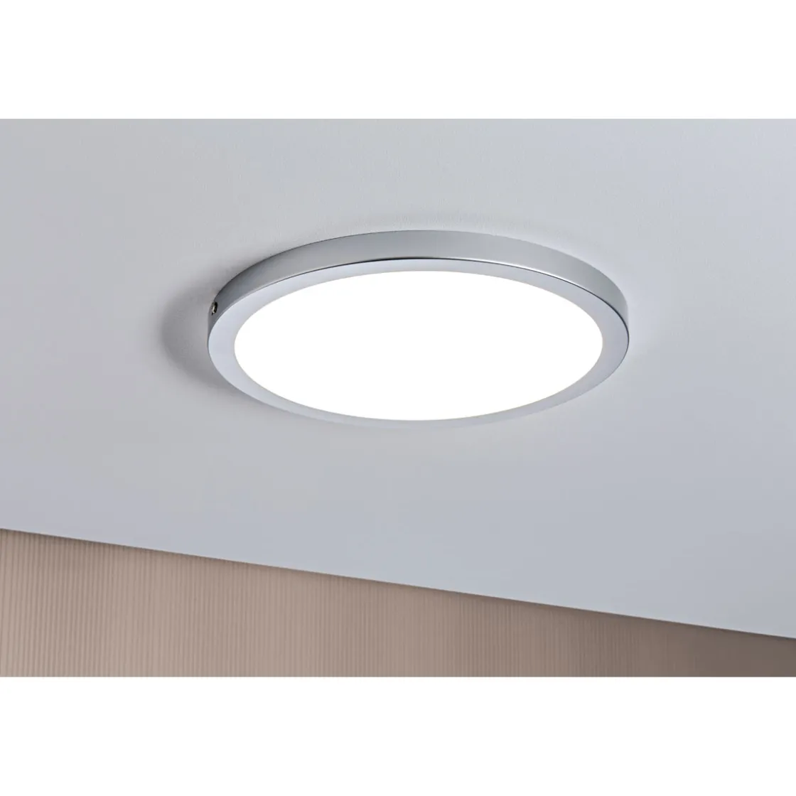 WallCeiling Atria LED-Panel 300 mm19W 4000K Chrom matt 230V Kunststoff ^ Paulmann Online