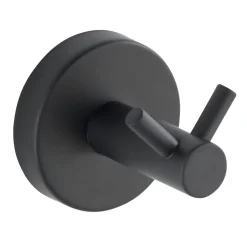 Wandhaken Duo, Bosio Black, E/S, matt ^ Wenko Hot