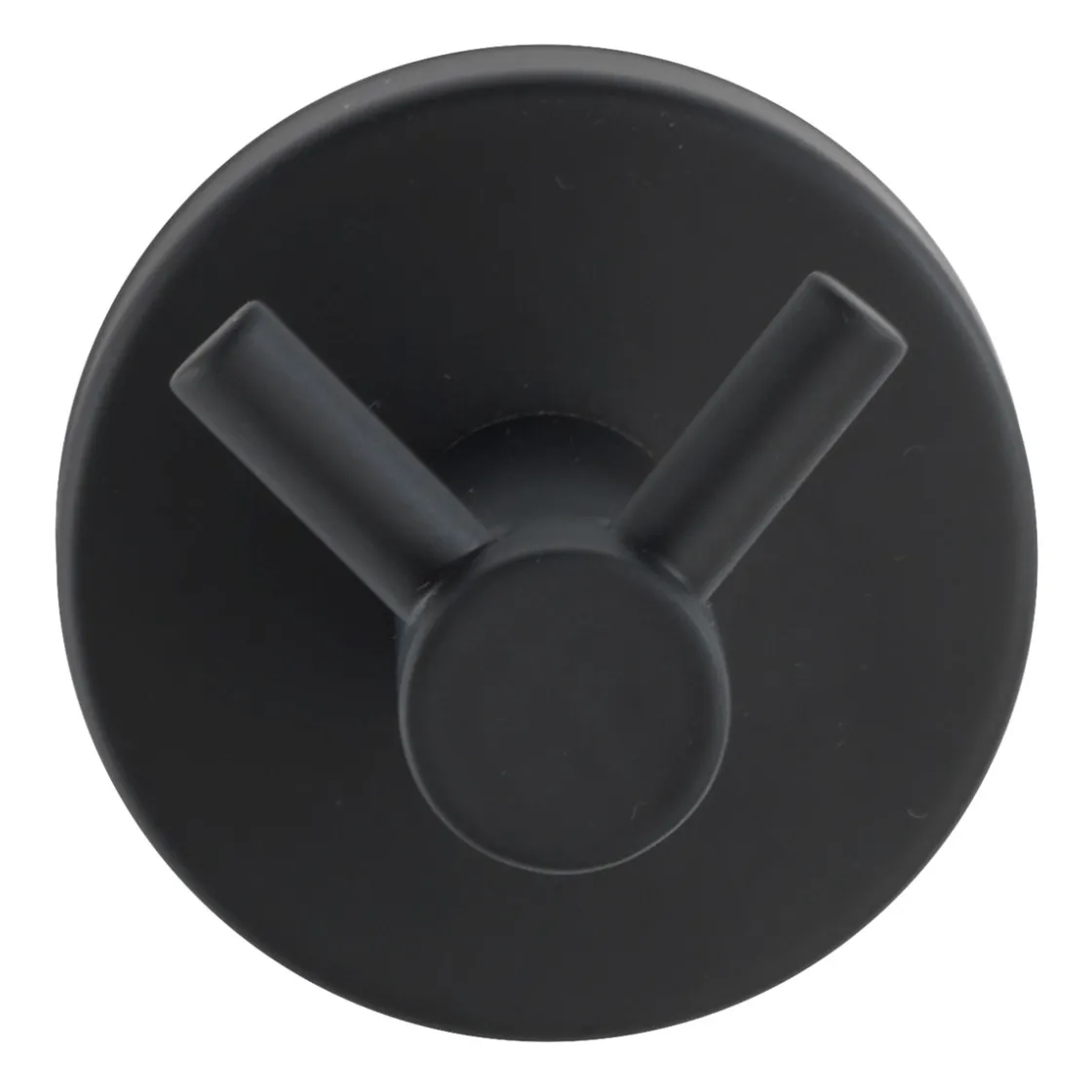 Wandhaken Duo, Bosio Black, E/S, matt ^ Wenko Hot