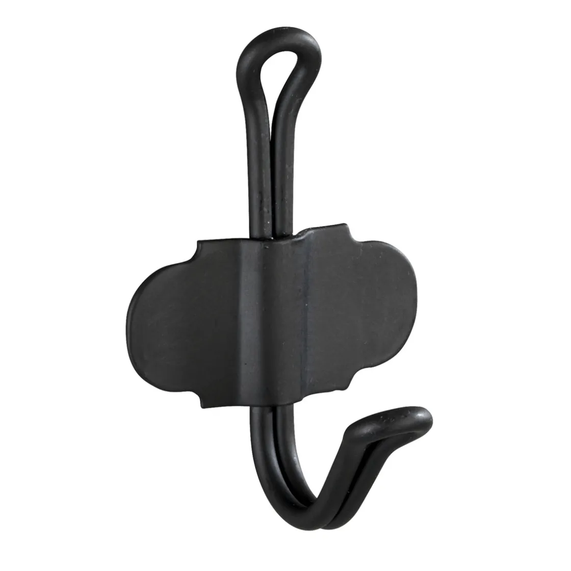 Wandhaken Nostalgie, schwarz matt ^ Wenko Sale