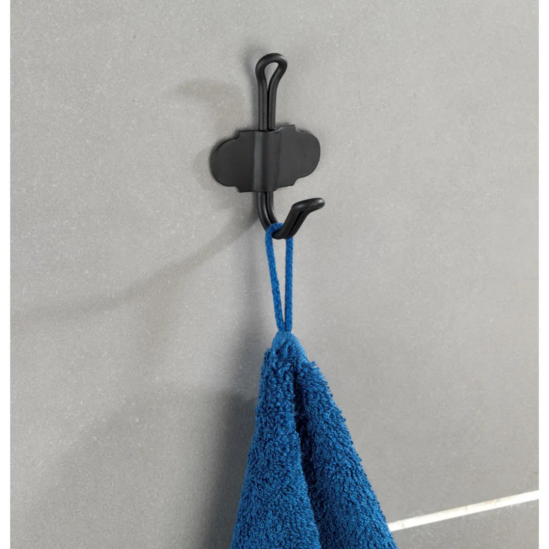 Wandhaken Nostalgie, schwarz matt ^ Wenko Sale