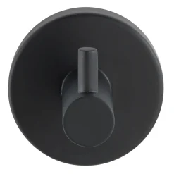 Wandhaken Uno, Bosio Black, E/S, matt ^ Wenko New