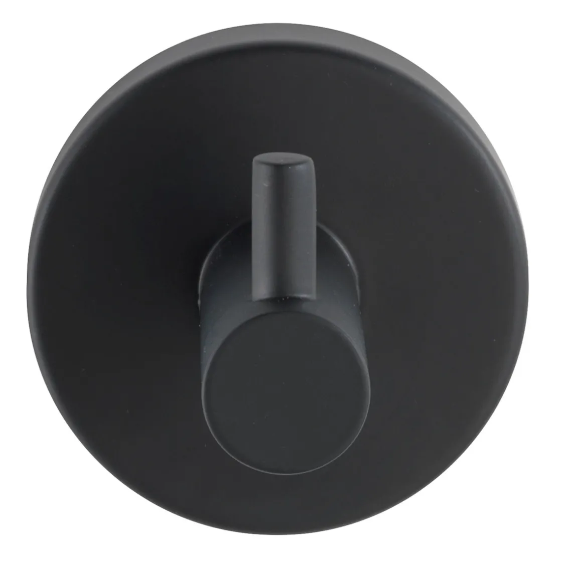 Wandhaken Uno, Bosio Black, E/S, matt ^ Wenko New