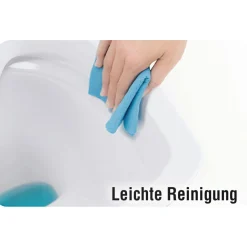 Wand-WC Rimini spülrandlos weiß ^ Discount