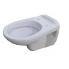 Wand-WC Tiefspueler Keramik mit Spuel-rand passend f. gaenige UP-Spuelkaesten ^ Hot