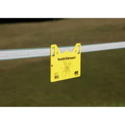 Warnschild beschriftet 26 x 15 cm gelb ^ Hot